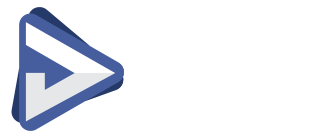 transparent logo with white text