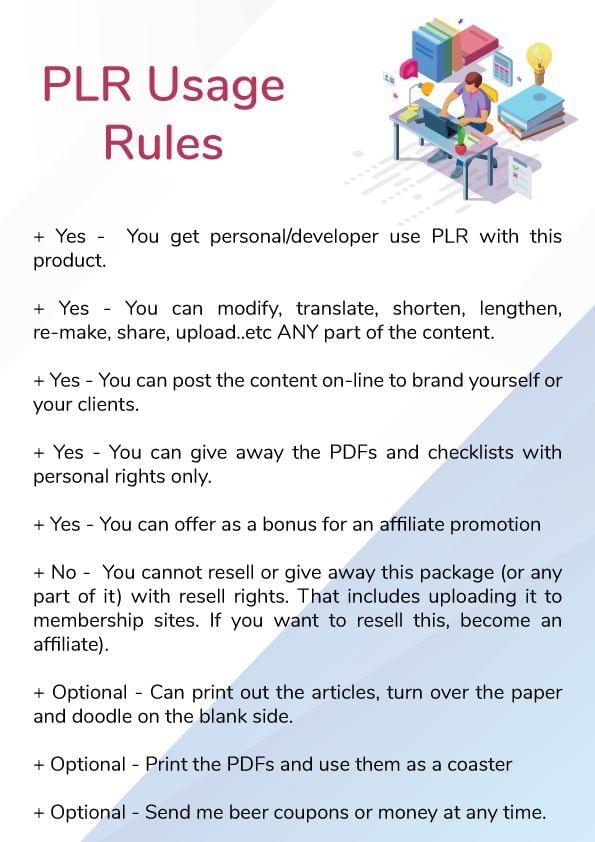 PLR License