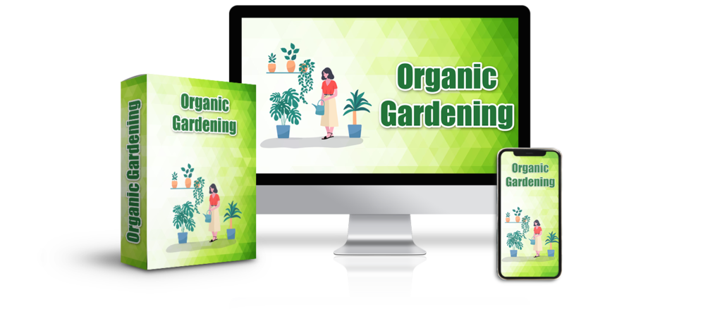 Organic Gardening PLR cover