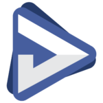 Blue Logo for video content PLR