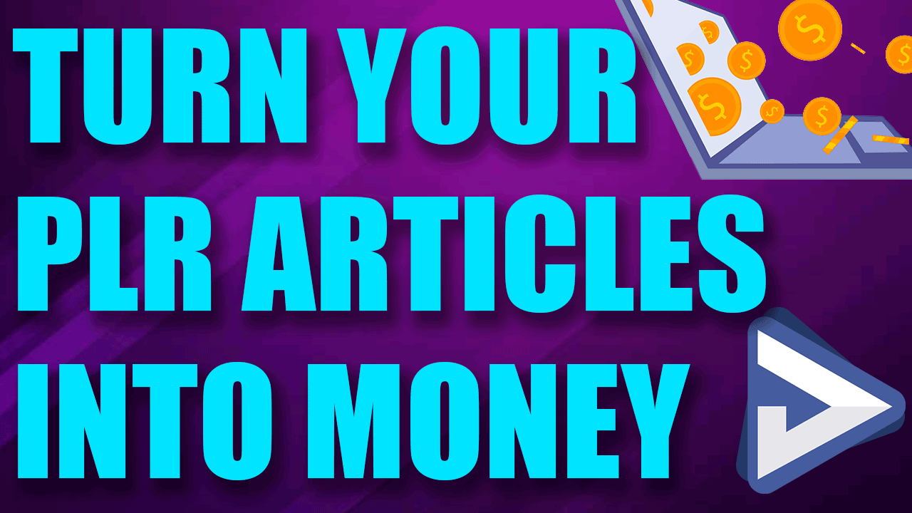 Make Money With PLR Articles