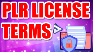 PLR License Terms