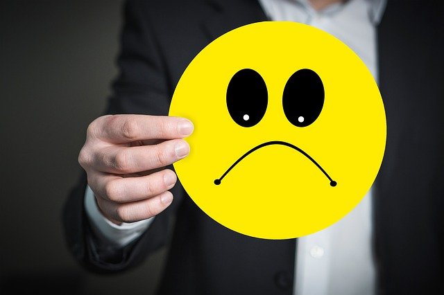 Unhappy face
