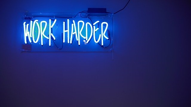 work harder to succeed in PLR