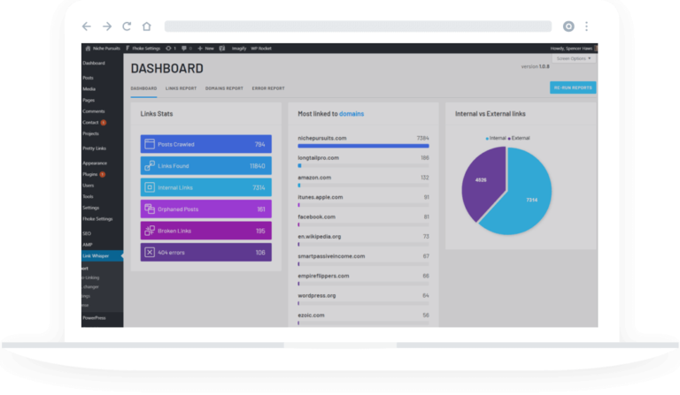 Link Whisper Dashboard