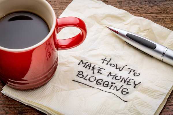 Make money blogging